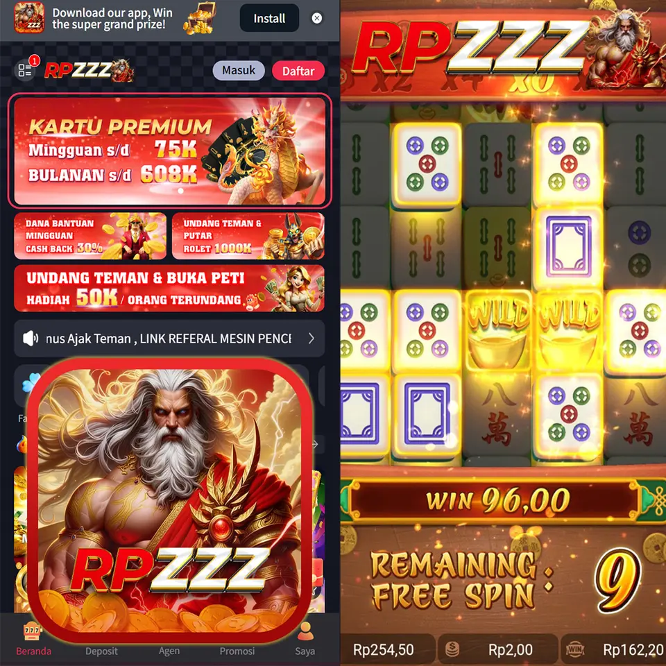 RPZZZ Masuk Resmi 2026 Aplikasi